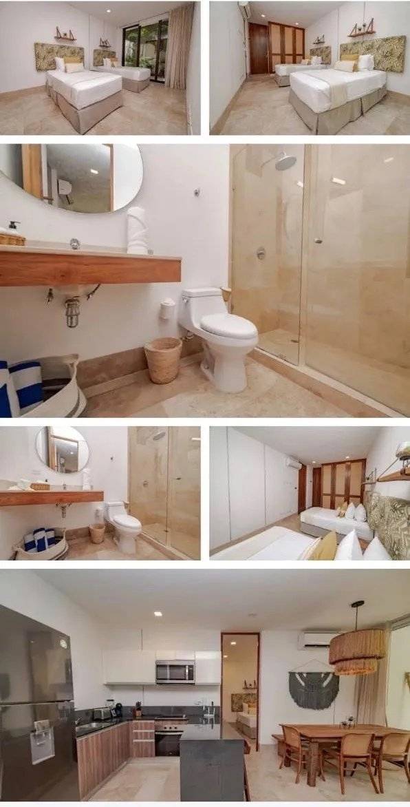 Departamento equipado con piscina privada en Tulum 4