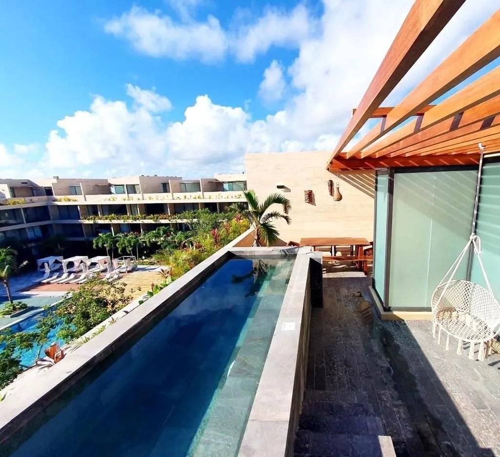 Exclusivo departamento con jacuzzi en Tulum 5