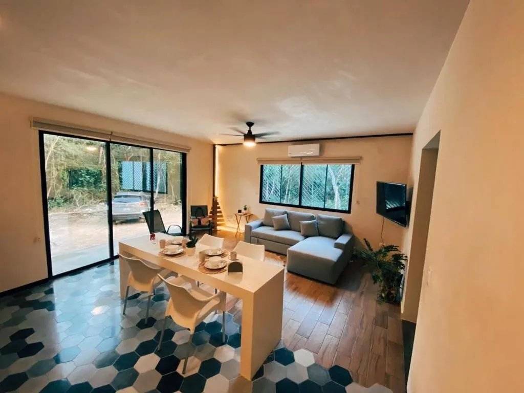 Encantador departamento con terraza en Tulum 2