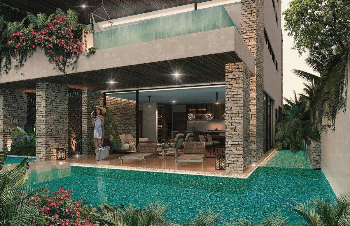 Penthouse exclusivo con albercas privadas en Tulum 4