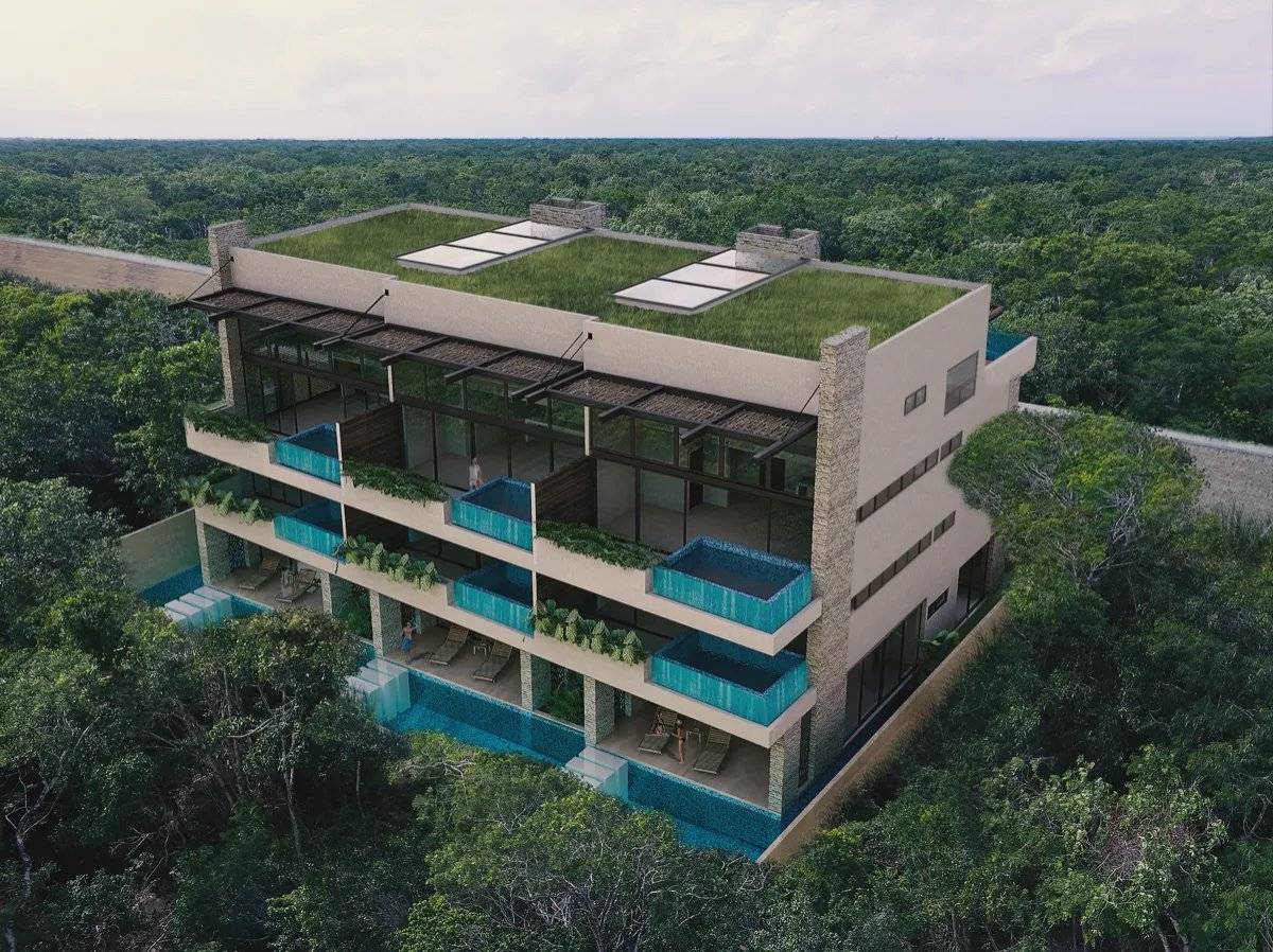 Penthouse exclusivo con albercas privadas en Tulum 2