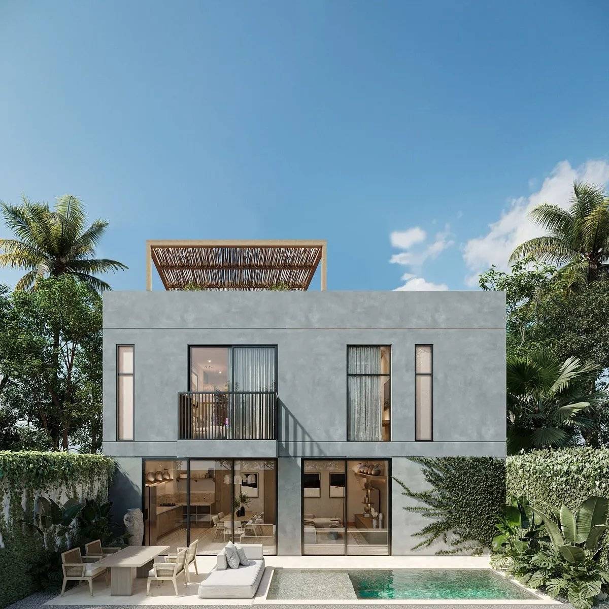 Villa ecológica en Tulum, armonía natural 5