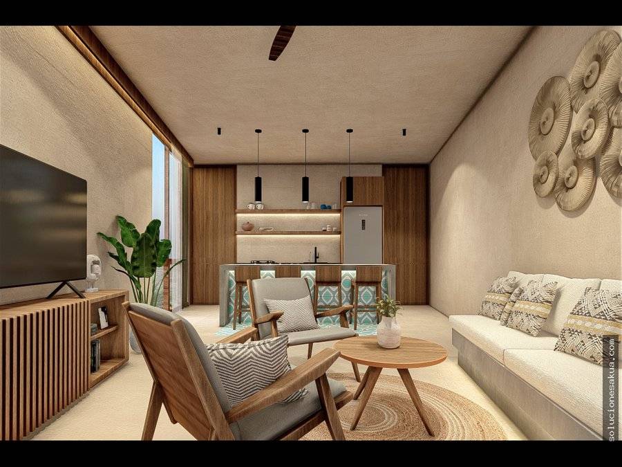 Exclusivo apartamento frente al mar en Tulum 4
