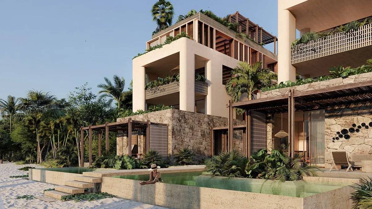 Exclusivo departamento en Tulum junto a cenotes 2