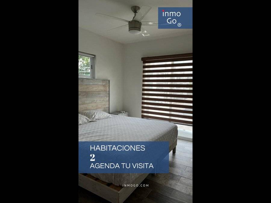 Departamento listo para renta en Tulum 3