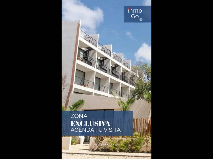 Departamento listo para renta en Tulum 2