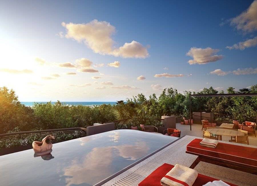 Rooftop privado en la selva de Tulum 1
