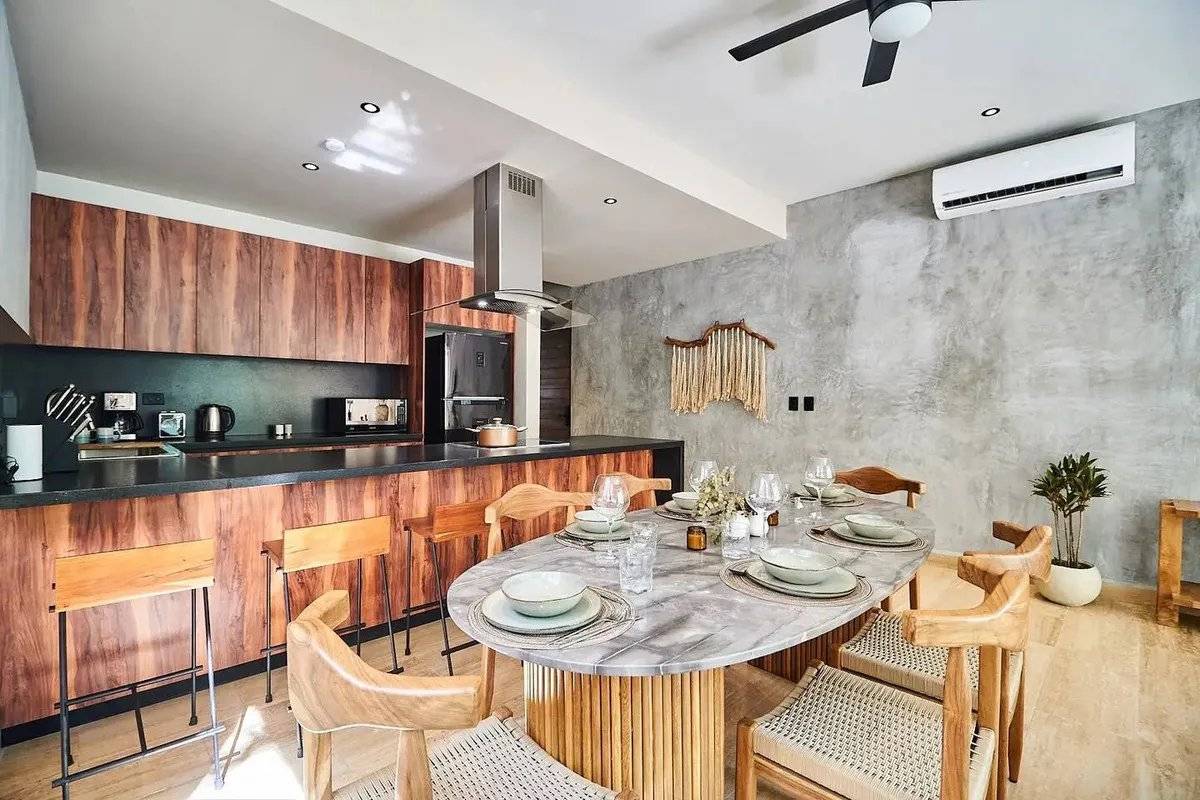 Condominio ecológico con piscina en Tulum 4