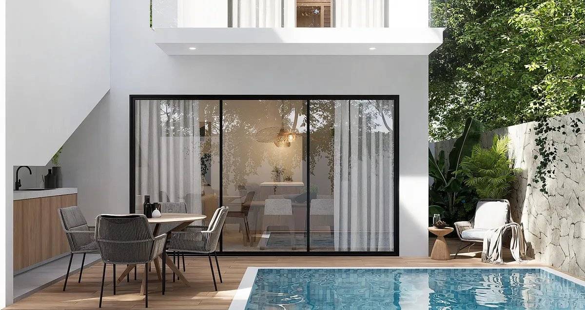Diseño contemporáneo en Tulum Country Club 3