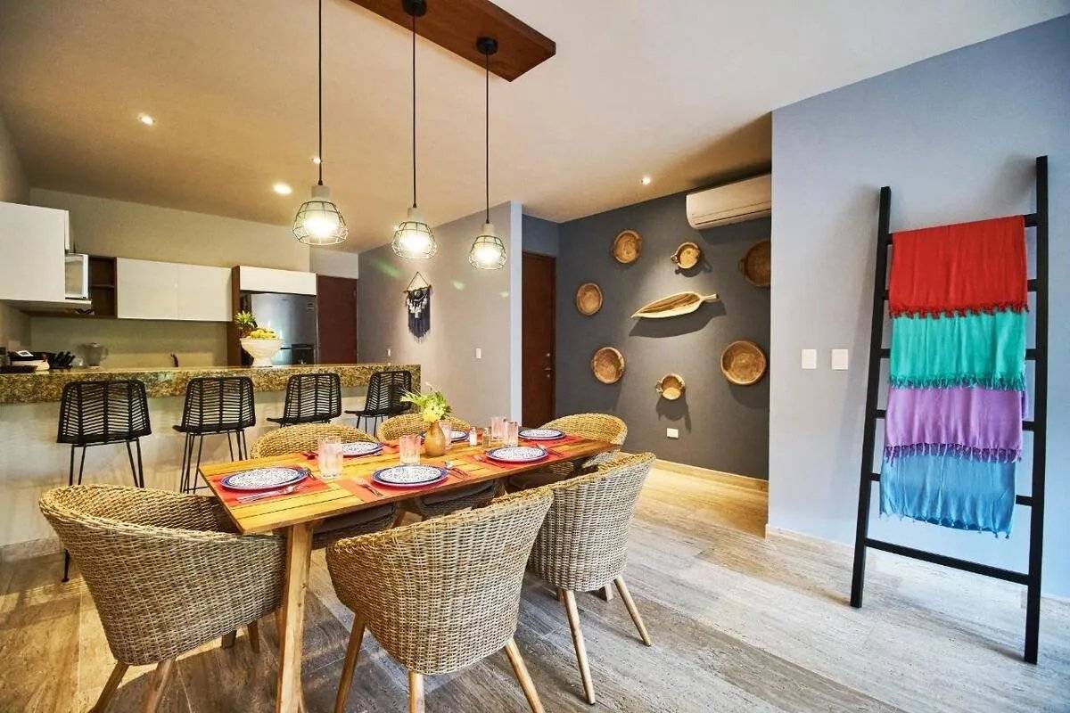 Elegante departamento con terraza en Tulum 5