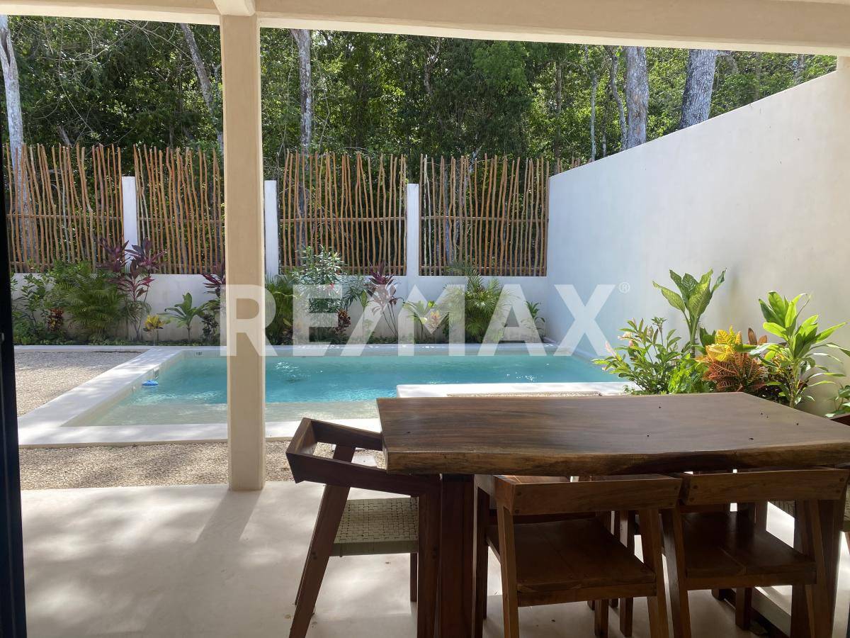 Casa semiamueblada con alberca en Tulum 5