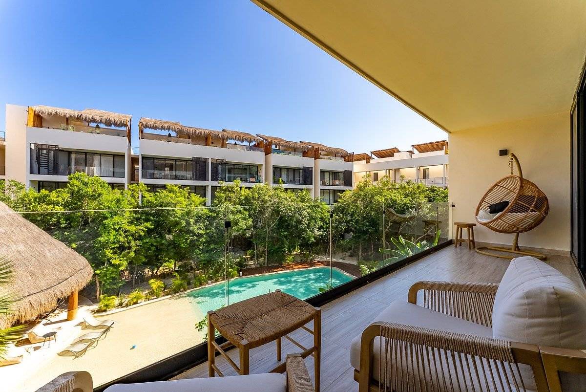 Apartamento en Tulum con vista al Parque Jaguar 2