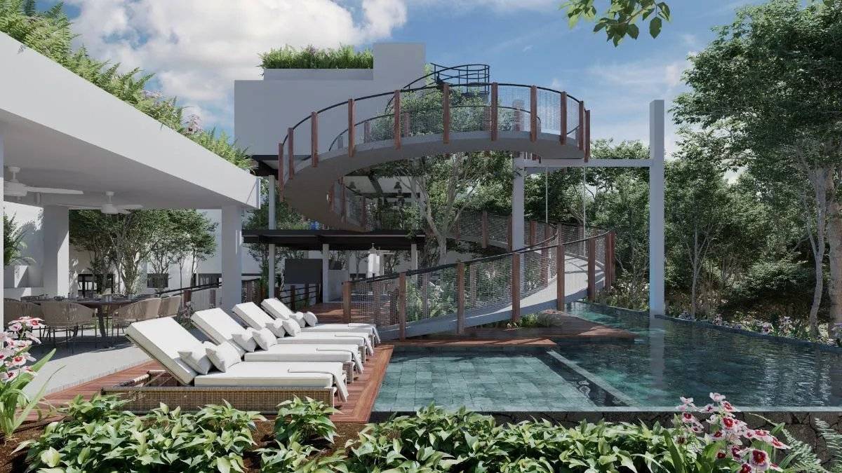 Exclusivas Town Houses con vista a Tulum 1