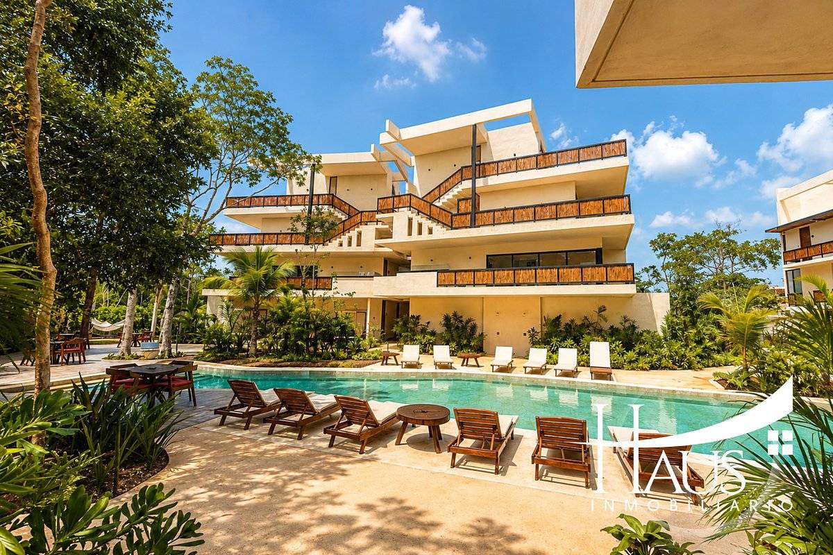 Depto exclusivo con terraza y jacuzzi en Tulum 2
