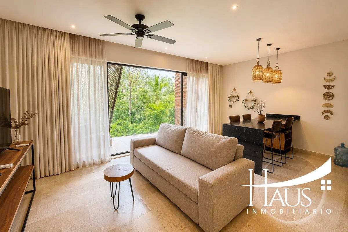 Depto exclusivo con terraza y jacuzzi en Tulum 2