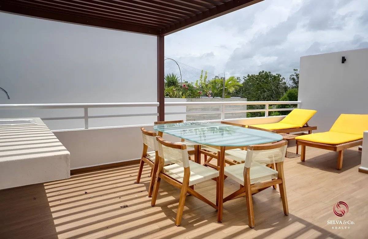 Penthouse de lujo con jacuzzi y vistas en Tulum 3