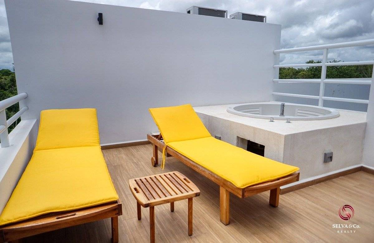 Penthouse de lujo con jacuzzi y vistas en Tulum 2