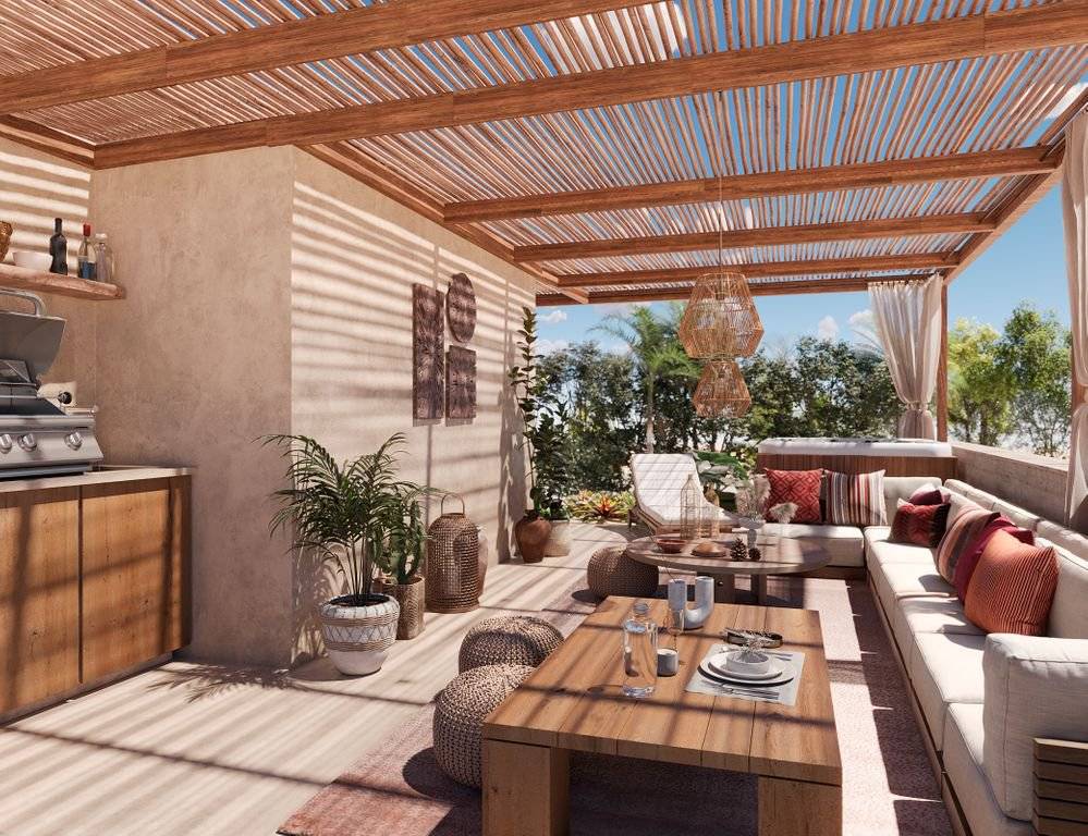 Casa exclusiva en Tulum con alberca privada 1
