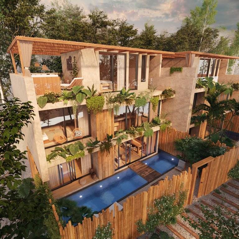 Casa exclusiva en Tulum con alberca privada 2