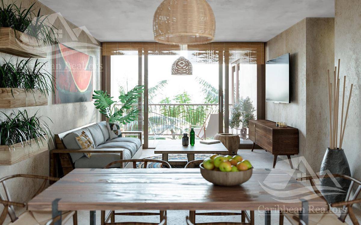 Departamento en venta en tulum la veleta el nido jsa3550 3