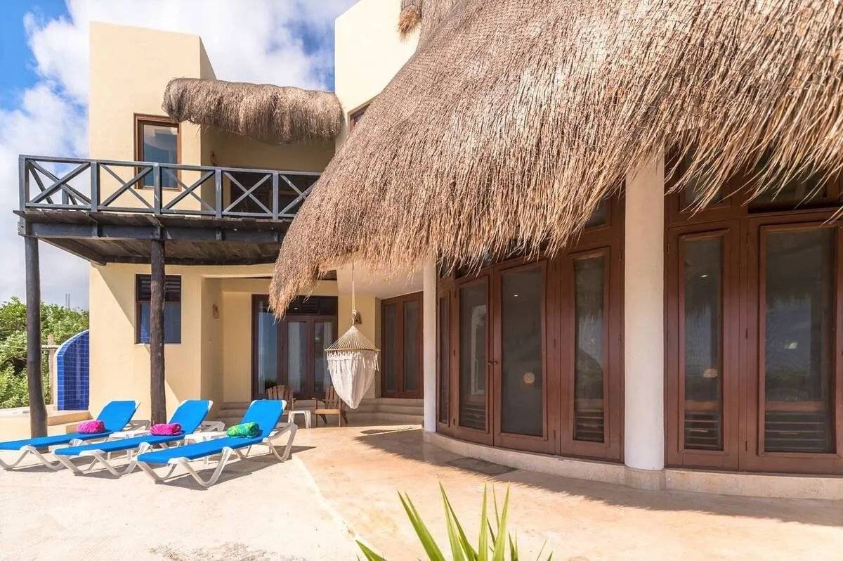 Villa única frente al mar en Bahía Tankah 3