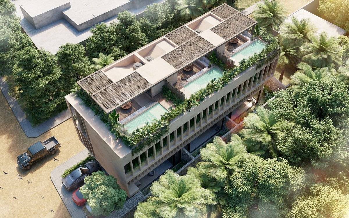 Townhouses de lujo con alberca en Tulum 3