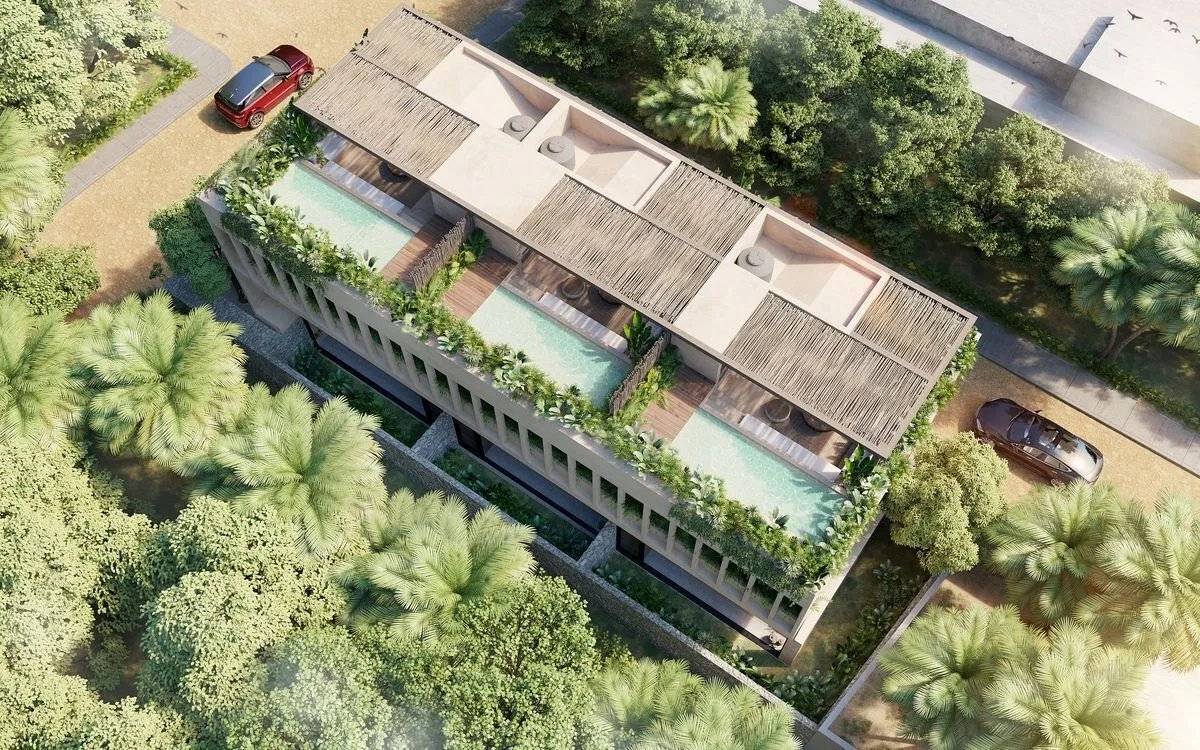Townhouses de lujo con alberca en Tulum 4