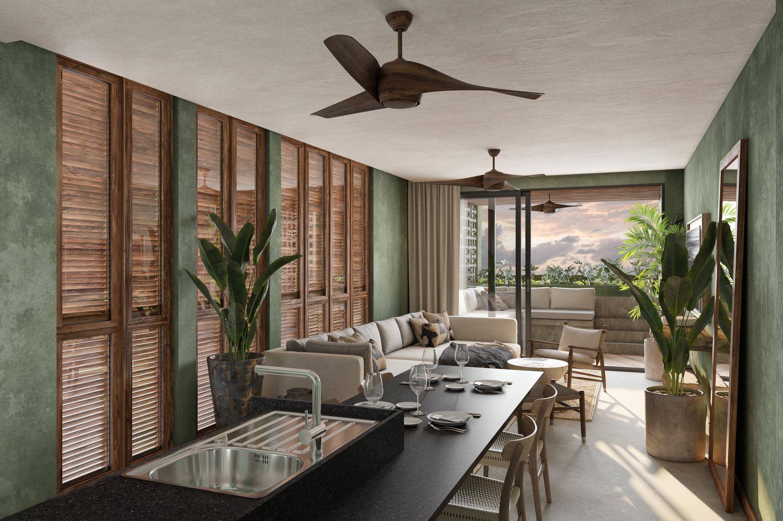 Departamento Exclusivo Frente al Mar en Tulum 2