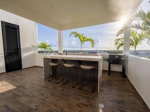 Departamento en Tulum con vista panorámica 3