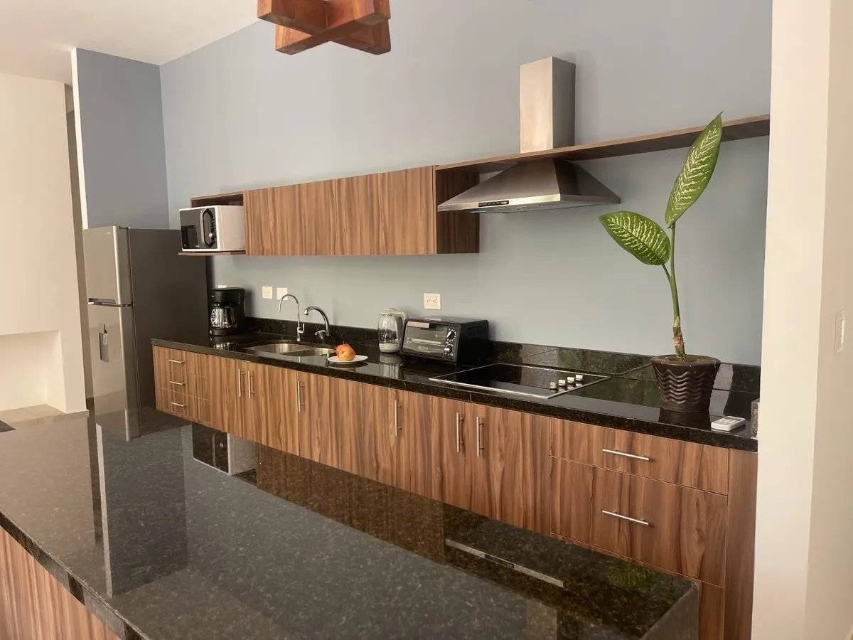 Departamento amueblado con alberca privada en Tulum 4