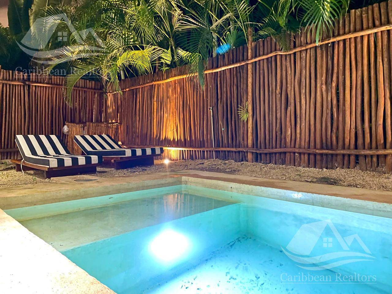 Lujoso departamento con alberca privada en Tulum 4