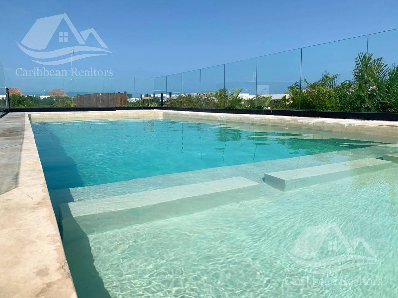 Lujoso departamento con alberca privada en Tulum 3
