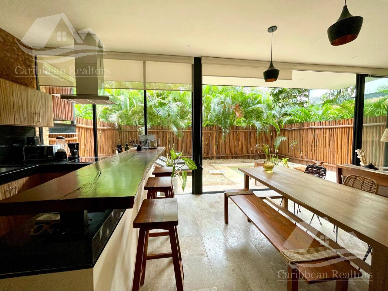 Lujoso departamento con alberca privada en Tulum 5