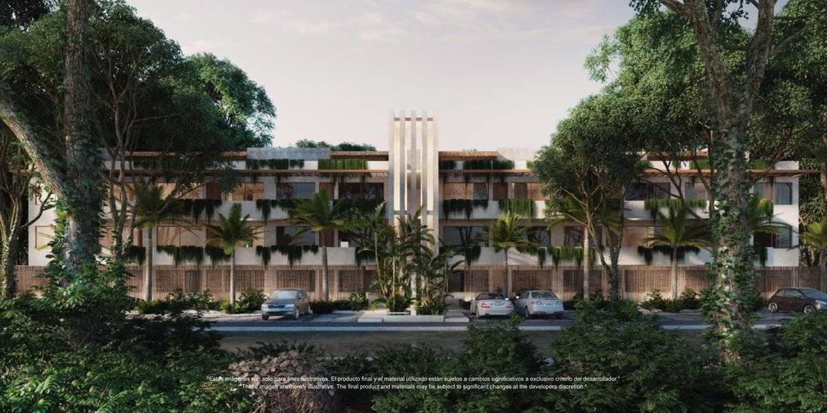Departamento en venta en tulum, aldea zamá! 5