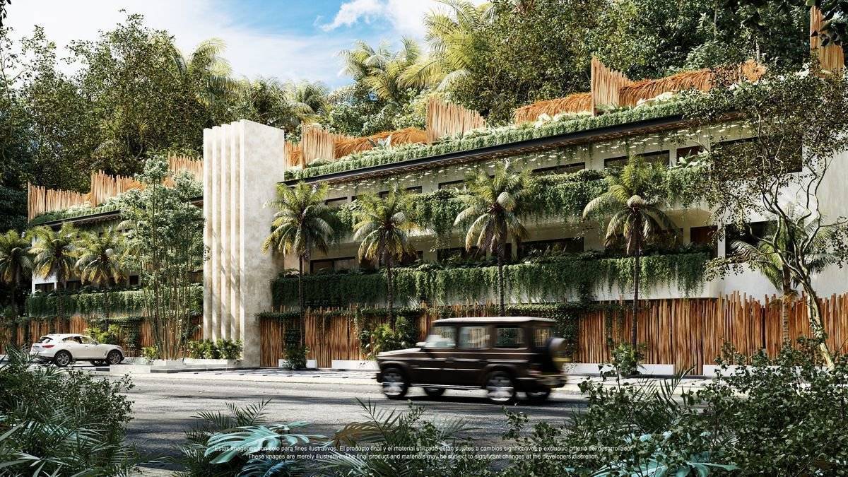 Departamento en venta en tulum, aldea zamá! 4