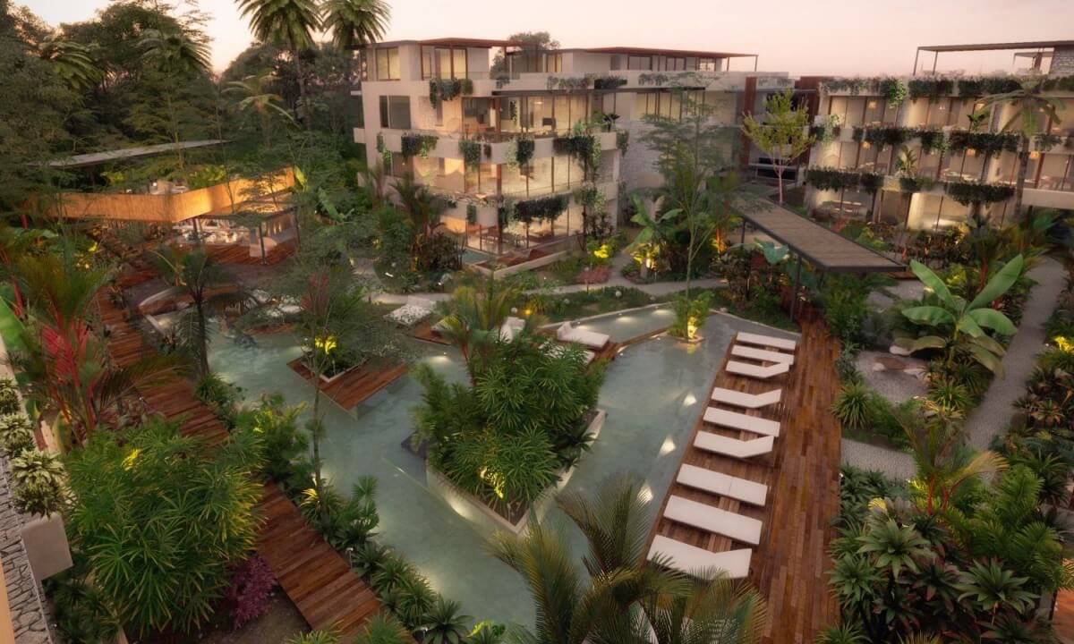 Penthouse Eco-chic con alberca privada en Tulum 2