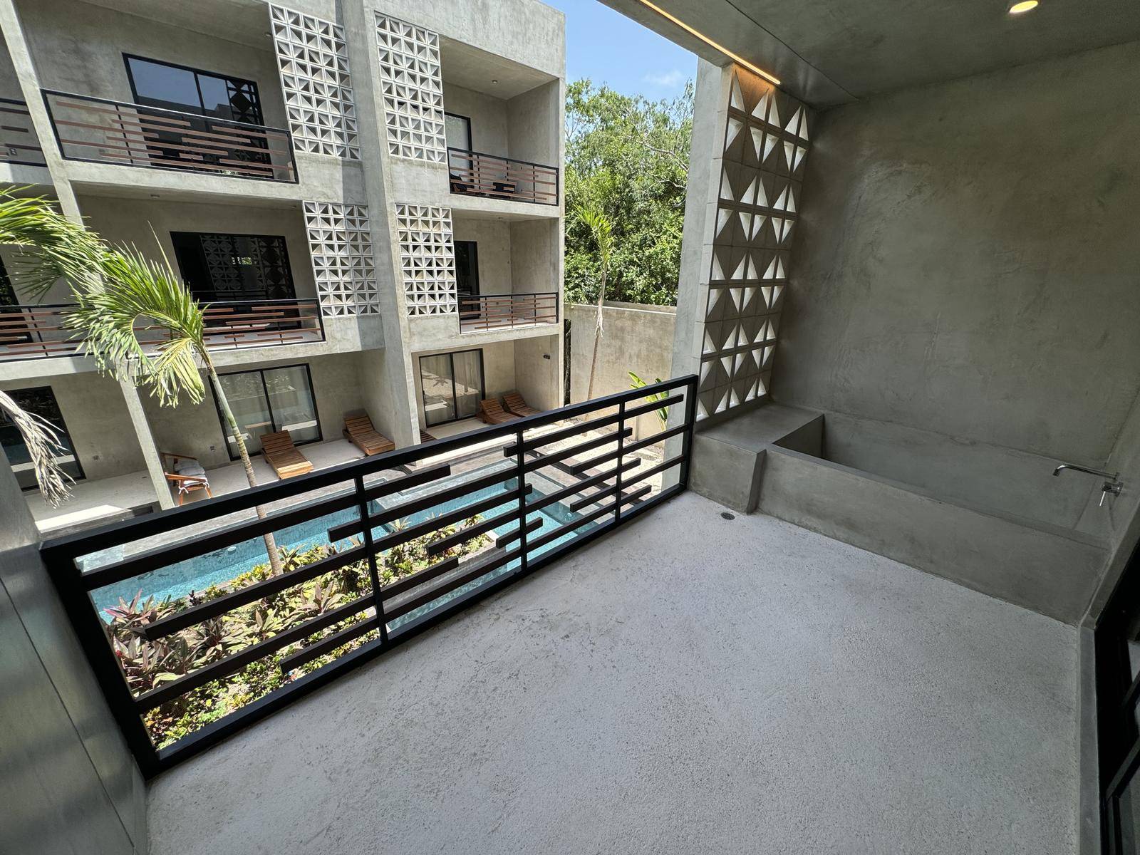 Departamentos amueblados con piscina en Tulum 4