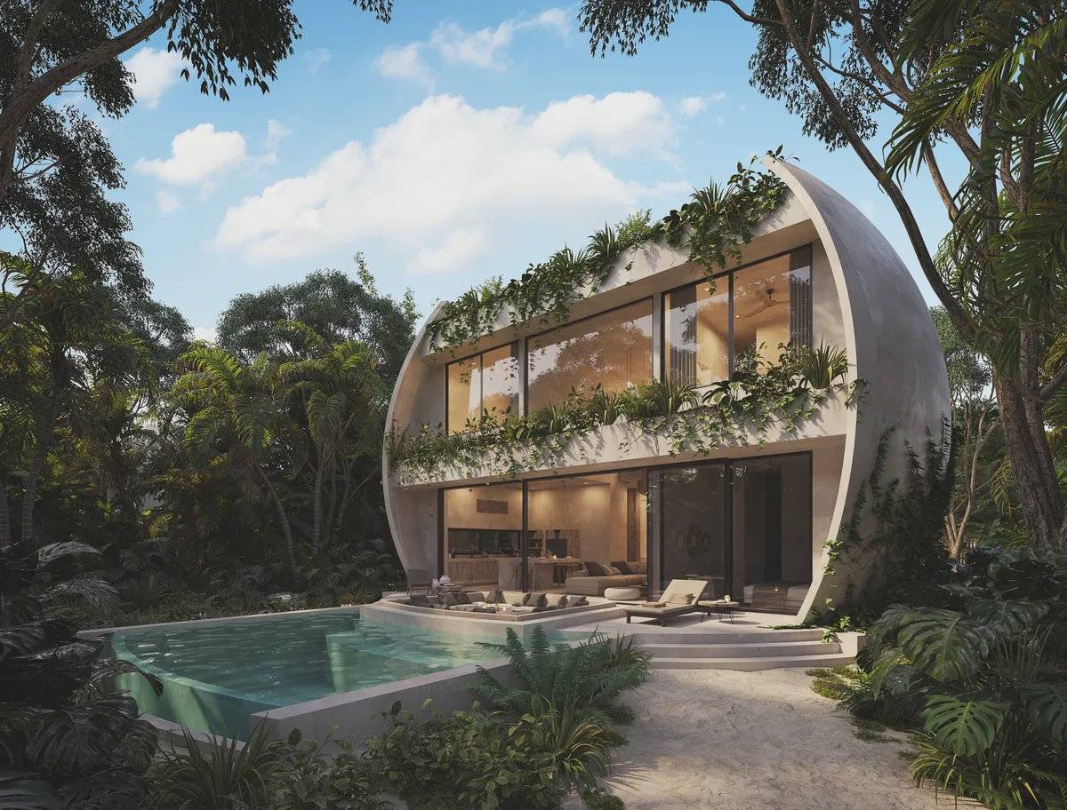 Residencia única en la jungla de Tulum 2