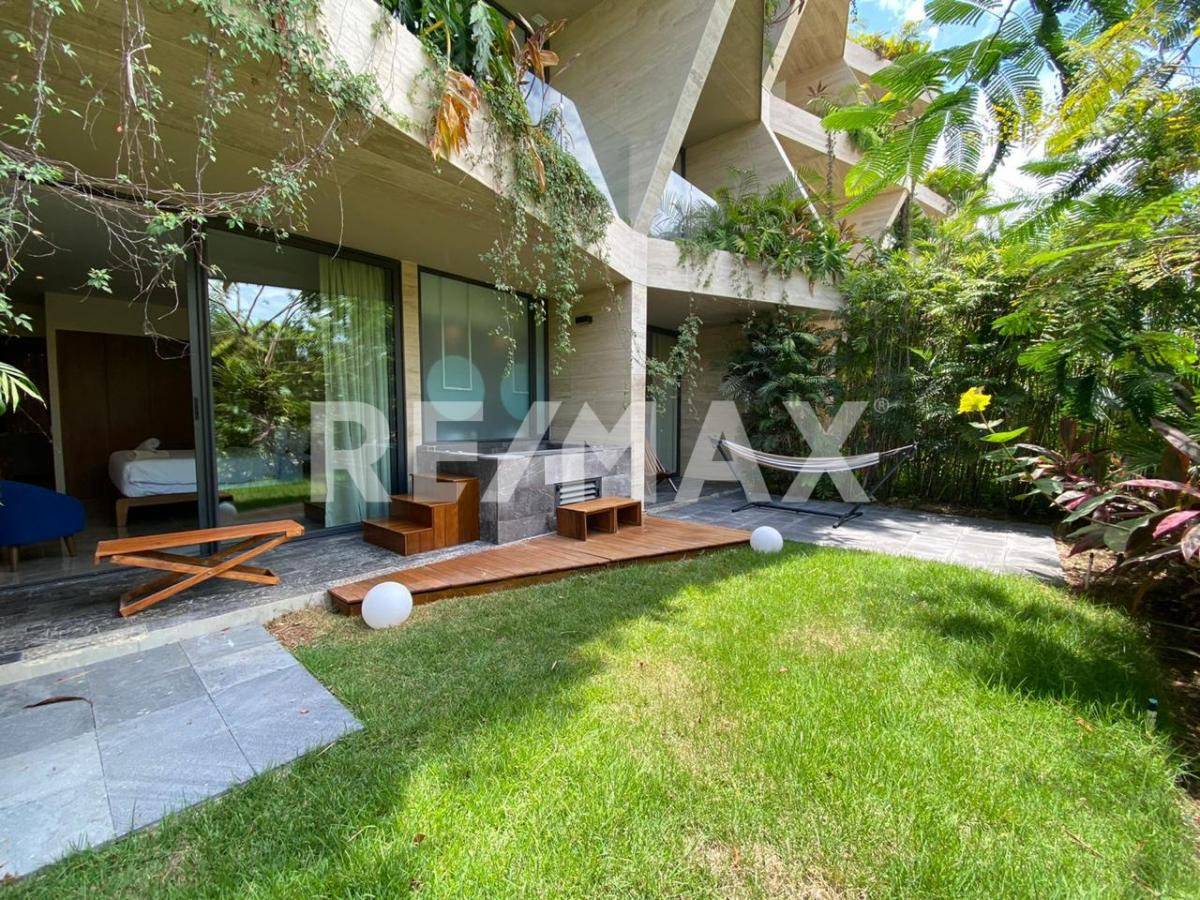 Departamento con jardín y jacuzzi en Tulum 4