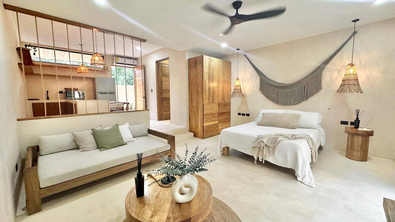 Departamento en Tulum con plunge pool privada 2