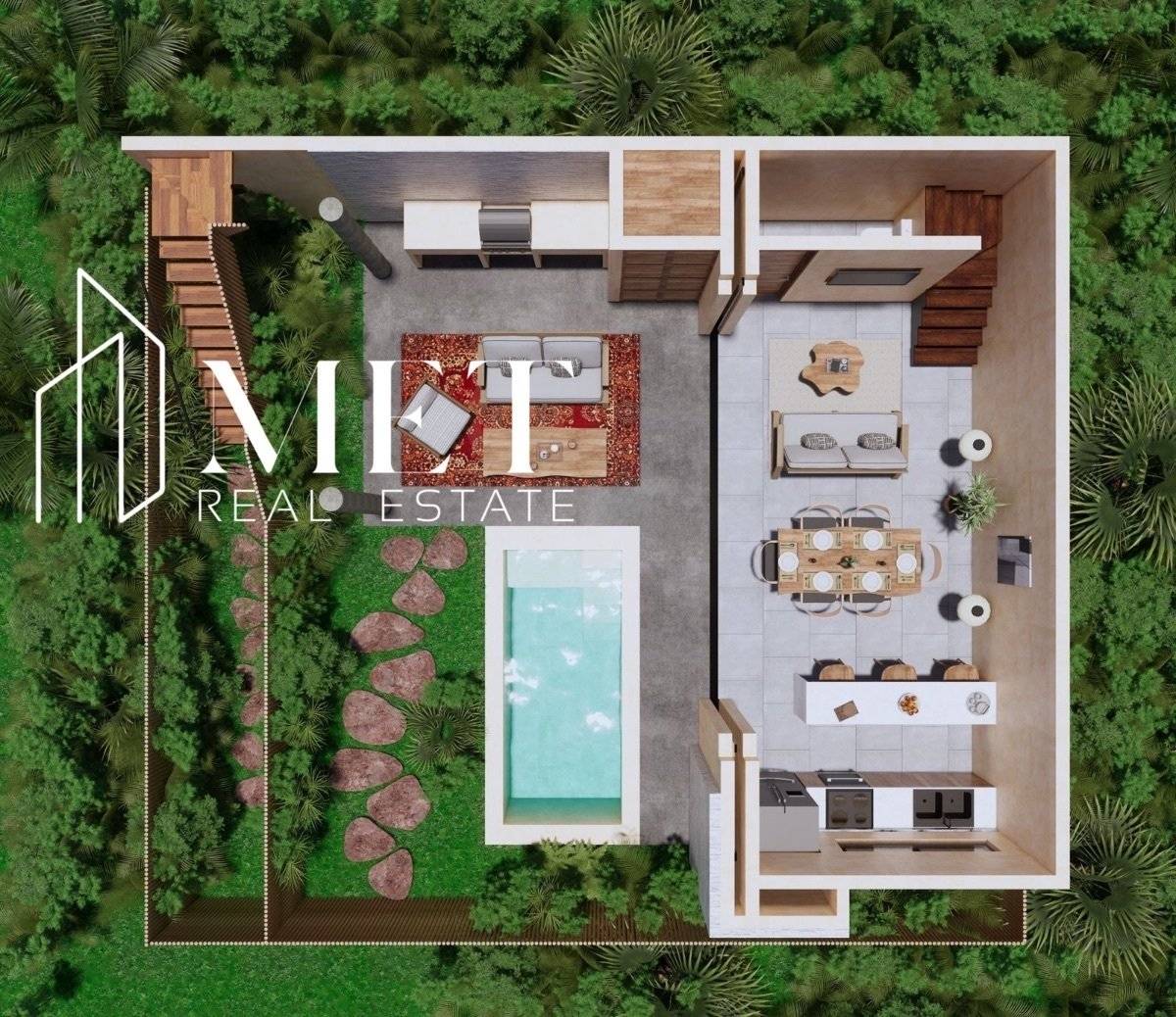 Villa tulum entrega inmediata última unidad atman village 3
