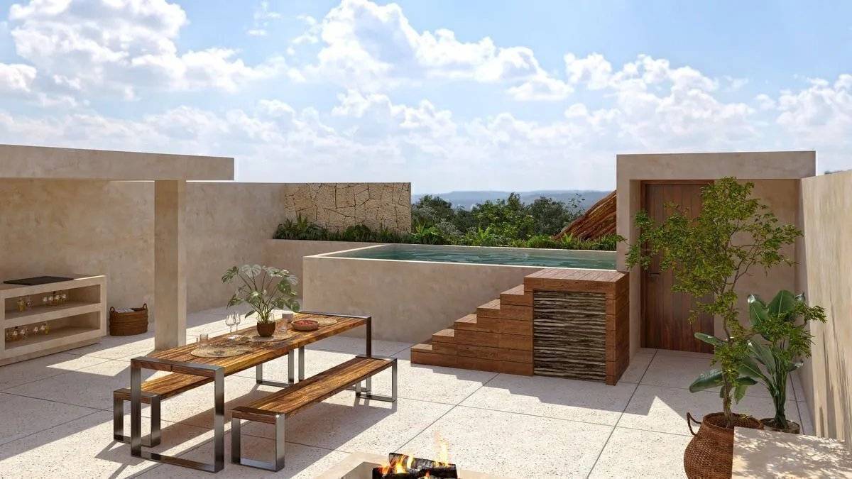 Penthouse de lujo con alberca privada en Tulum 1