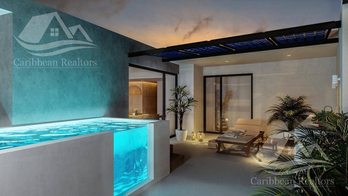 Estudio PH con terraza y alberca privada 1