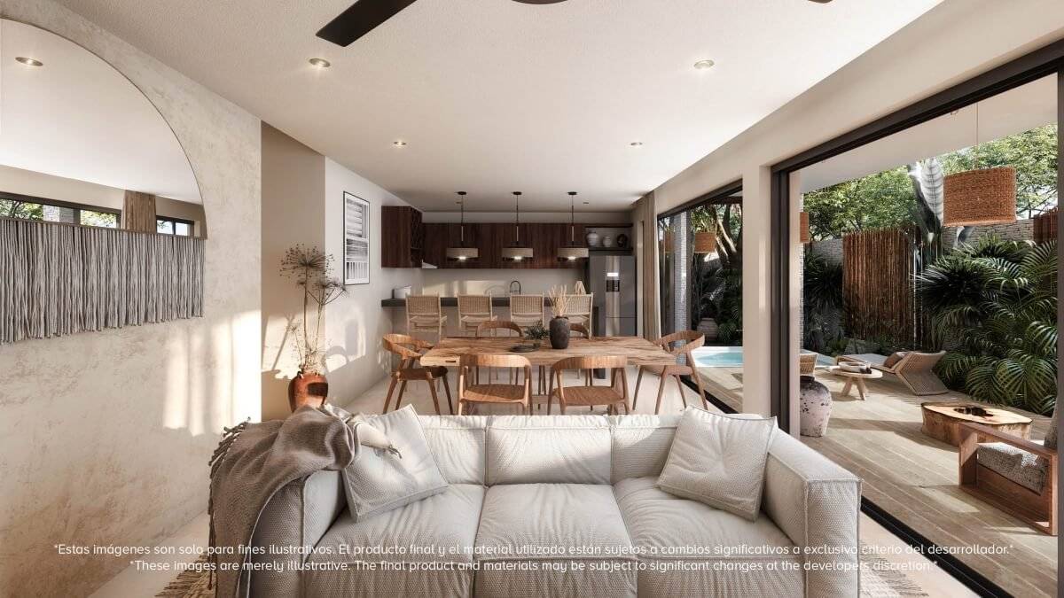 Vive el lujo en Tulum con terraza y albercas 2