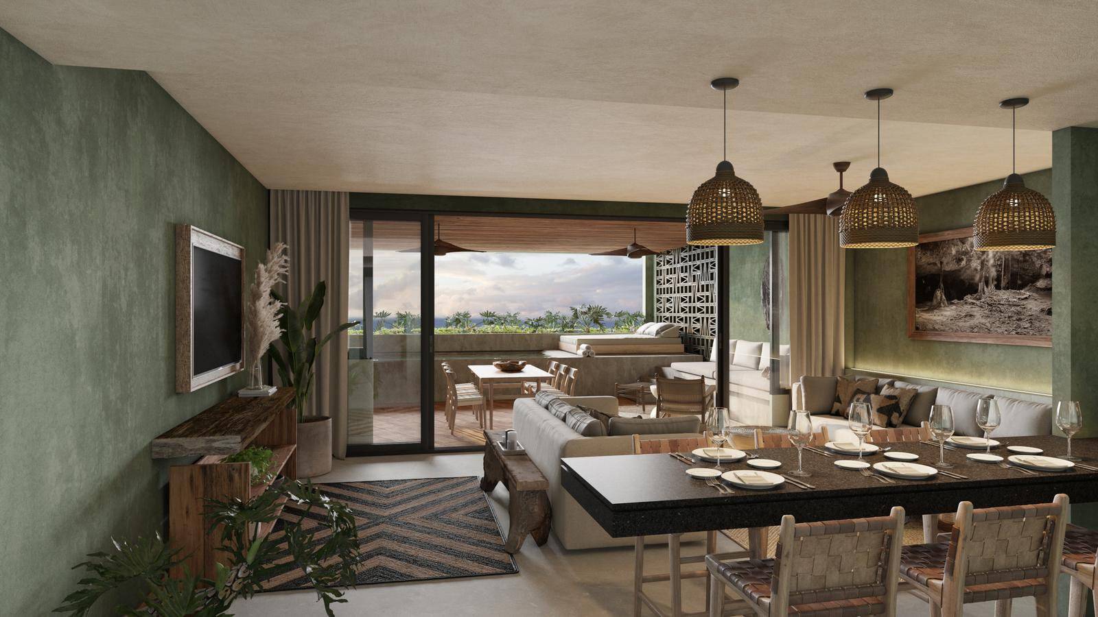 Departamento Exclusivo Frente al Mar en Tulum 3