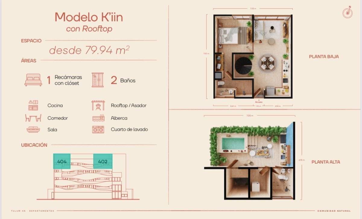 Exclusivos departamentos de lujo en Tulum 1