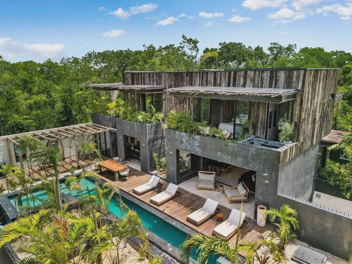 Residencia de lujo con rooftop en Tulum 1