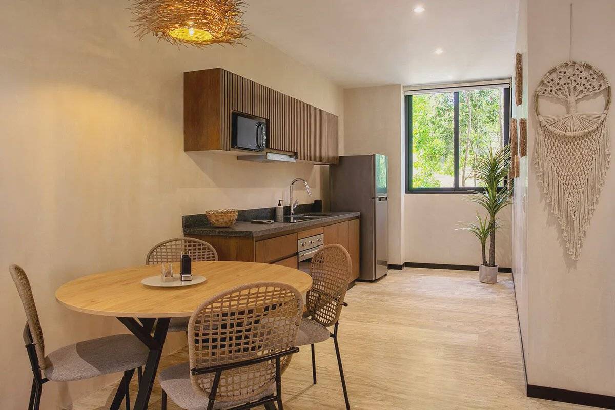 Moderno departamento amueblado en Tulum 2
