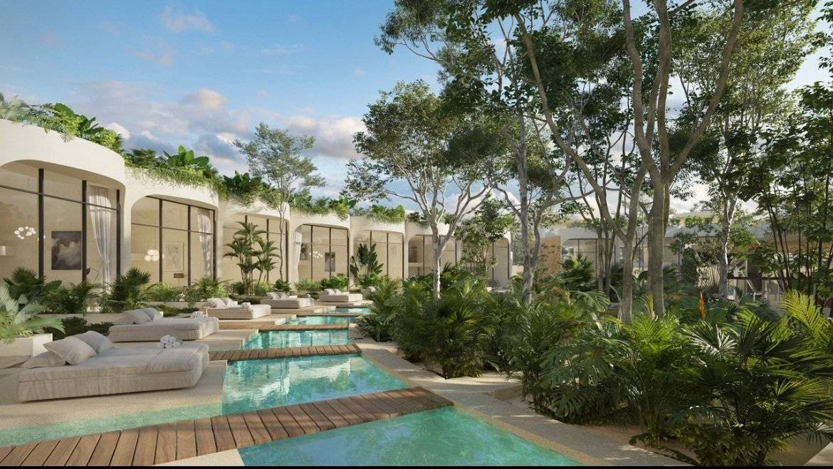 Villas de lujo a 1.6 km de la playa en Tulum 1