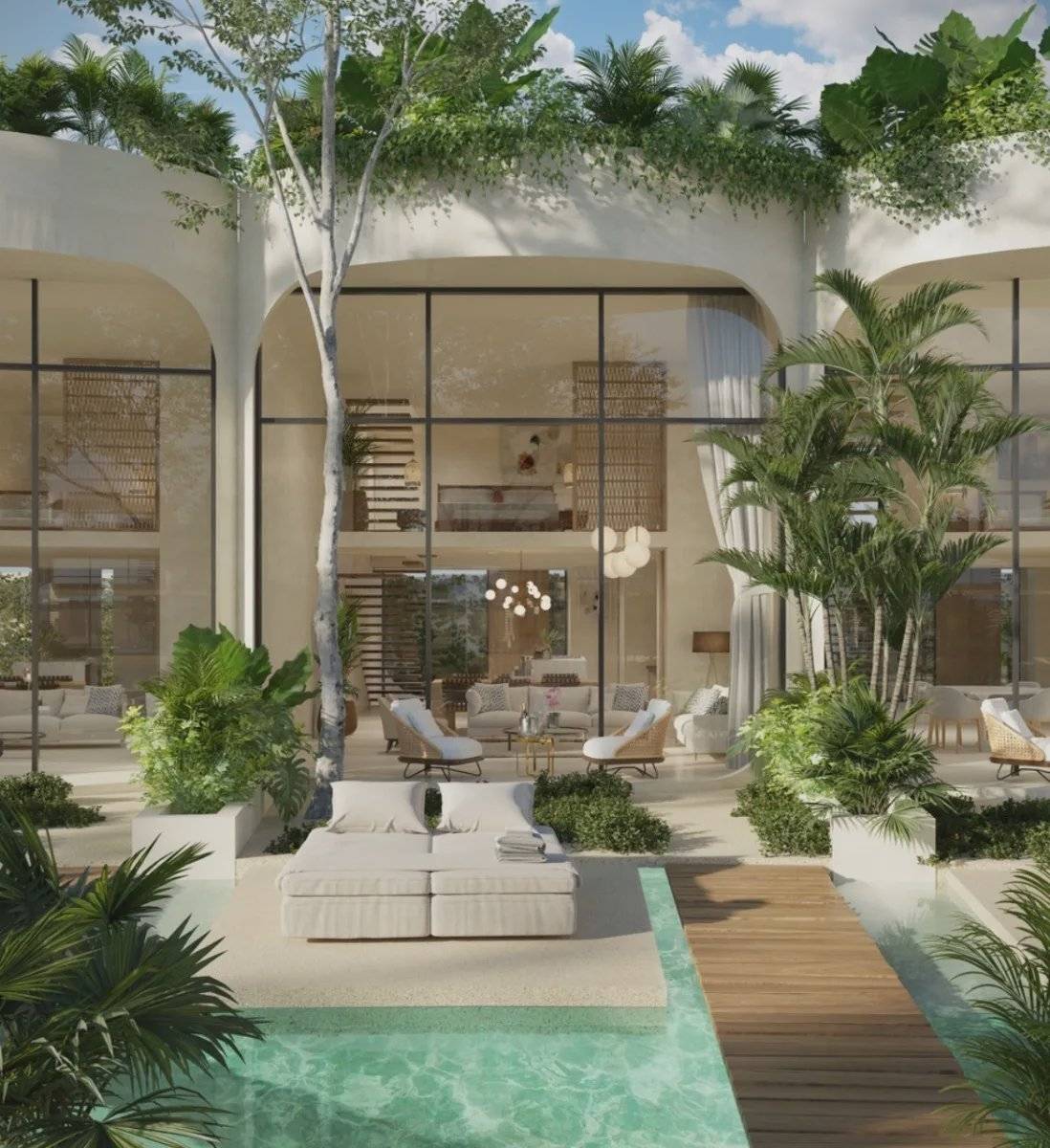 Villas de lujo a 1.6 km de la playa en Tulum 3